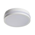 Kanlux 18W, 1550 lm, 4000K, IP54, Ø220 mm, kerek, fehér, műanyag házas természetes fehér LED mennyezeti lámpatest, BENO LED