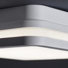 Kanlux 18W, 1550 lm, 4000K, IP54, 220x220 mm, szögletes, fehér, műanyag házas természetes fehér LED mennyezeti lámpatest, BENO LED