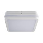 Kanlux 18W, 1550 lm, 4000K, IP54, 220x220 mm, szögletes, fehér, műanyag házas természetes fehér LED mennyezeti lámpatest, BENO LED