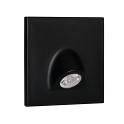   Kanlux 0,7W, 35 lm, 12V, 4000K, 75x75 mm természetes fehér süllyeszthető szögletes műanyag lépcsővilágító - 50 000 h élettartam