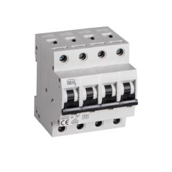   Kanlux Ideal TS 400V AC TH35 4P 6A B moduláris kismegszakító - 4 pólusú B karakterisztikájú 6 kA DIN sínre szerelhető 5 év garancia