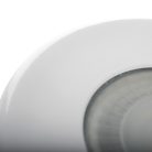 Kanlux Gx5,3, 12V, IP44/20, Ø85 mm, fehér, acél házas, kerek, 15°-ban állítható mennyezeti spot lámpatest, MARIN