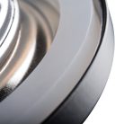 Kanlux Gx5,3, 12V, IP44/20, Ø85 mm, matt fekete, acél házas, kerek, mennyezeti spot lámpatest, MARIN