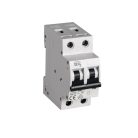 Kanlux Ideal TS 230/400V AC TH35 2P 2A C moduláris kismegszakító - 2 pólusú C karakterisztikájú 6 kA megszakítóképességű DIN sínre szerelhető 2 év garancia