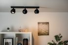 Kanlux 3xGU10, IP20, Ø90mm, fehér/ezüst, alumínium házas fali-mennyezeti lámpatest, GALOBA