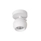 Kanlux GU10, IP20, Ø100mm, fehér, alumínium házas fali-mennyezeti lámpatest, GALOBA