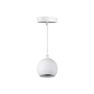   Kanlux mennyezeti függő lámpa, GU10 foglalattal, Ø90 mm, fehér, alumínium, GALOBA C