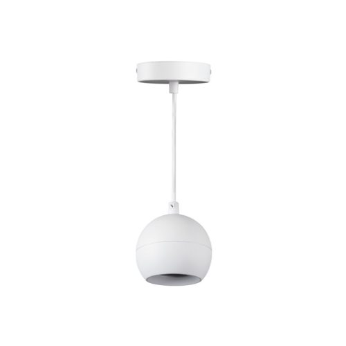 Kanlux mennyezeti függő lámpa, GU10 foglalattal, Ø90 mm, fehér, alumínium, GALOBA C