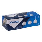 Kanlux mennyezeti függő lámpa, 3XGU10 foglalattal, Ø90 mm, fehér, alumínium, GALOBA C