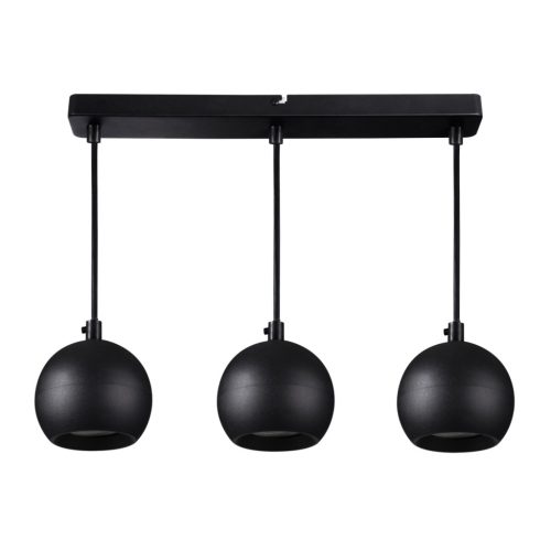 Kanlux mennyezeti függő lámpa, 3XGU10 foglalattal, Ø90 mm, fehér, alumínium, GALOBA C