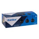 Kanlux mennyezeti függő lámpa, 3XGU10 foglalattal, Ø90 mm, fehér, alumínium, GALOBA C