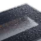 Kanlux 3W, 140 lm, 4000K, IP 44, grafit, alumínium házas természetes fehér süllyeszthető LED homlokzat -és lépcsővilágító, GLASI LED - 30 000 h élettartam
