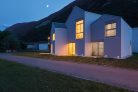 Kanlux 3W, 140 lm, 4000K, IP 44, grafit, alumínium házas természetes fehér süllyeszthető LED homlokzat -és lépcsővilágító, GLASI LED - 30 000 h élettartam