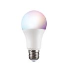 Kanlux SMART 9W, 1055 lm, 2700-6500K, RGB, CCT, E27, A60, színes + állítható színhőmérsékletű fehér LED fényforrás
