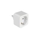 Kanlux, Wi-Fi-s okos dugalj adapter (Schuko, 16A, energiafogyasztás-mérés, időzítő funkciók), S AD GN SCH 16A PM - 2 év garancia, energia-megtakarítás