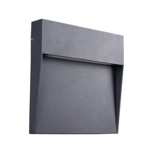 Kanlux 6,5W, 270 lm, 4000K, IP 54, 160x160mm, természetes fehér süllyeszthető LED homlokzat -és kültéri lépcsővilágító, DULI LED - 30 000 h élettartam