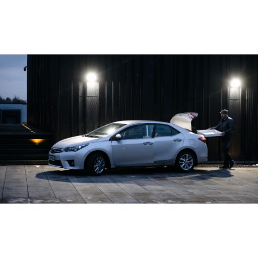 Kanlux IQ LED 30W 3450 lm IP 44 4000K alumínium természetes fehér kültéri LED reflektor - opál edzett üveg búrával, 50 000 h élettartam, 5 év garancia