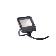   Kanlux IQ LED 10W 1200 lm IP65 4000K fekete, alumínium természetes fehér kültéri LED reflektor - opál edzett üveg búrával, 50 000 h élettartam, 5 év gar.