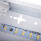 Kanlux 22/40W, 4400 lm, 4000K, 62x1200 mm, fehér, acél házas, fehér linerális lámpatest, MEBA LED - állítható fényáramú, színhőmérsékletű, opál búrával