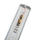 Kanlux 40W, 5200 lm, 4000K, IP54, 152x1213 mm, fehér, acél házas, természetes fehér lineáris lámpatest, MEBA LED - opál búrával