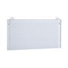 Kanlux plexi tábla vészvilágítóhoz, 127x267mm