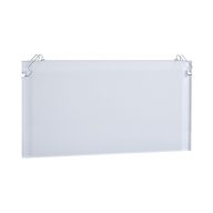 Kanlux plexi tábla vészvilágítóhoz, 127x267mm
