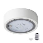 Kanlux 6,4W, 270 lm, IP65, 5000K, Ø170 mm, fehér, műanyag házas, hideg fehér vészvilágító lámpatest, ITECH - nyílt terű helyiségekben felhasználható