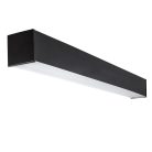 Kanlux 40W, 4500 lm, 3000K, fekete, alumínium házas, meleg fehér LED linerális lámpatest, AL-MH-NT - 50 000 h élettartam
