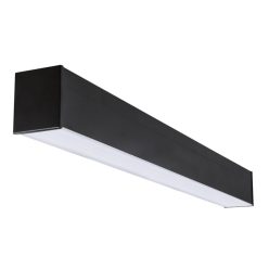   Kanlux 19W, 2350 lm, 4000K, fekete, alumínium házas, természetes fehér LED linerális lámpatest, AL-SH-NT - 50 000 h élettartam