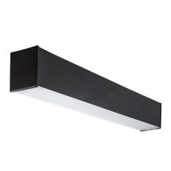   Kanlux 10W, 1300 lm, 4000K, fekete, alumínium házas, természetes fehér LED lineáris lámpatest, ALIN-SL-NT - 50 000 h élettartam