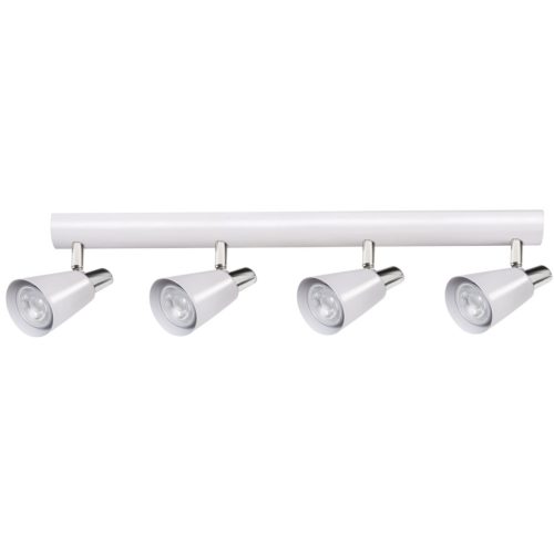 Kanlux 4xGU10, IP20, Ø65mm, fehér, acél házas fali-mennyezeti lámpatest, SEMPRA