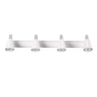 Kanlux 4xGU10, IP20, Ø65mm, fehér, acél házas fali-mennyezeti lámpatest, SEMPRA