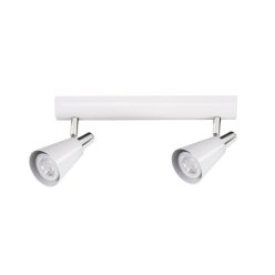   Kanlux GU10, IP20, Ø65mm, fehér, acél házas fali-mennyezeti lámpatest, SEMPRA