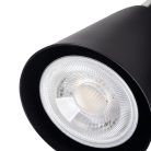 Kanlux 3xGU10, IP20, Ø65mm, fekete, acél házas fali-mennyezeti lámpatest, SEMPRA