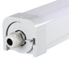 Kanlux 37W, 5000 lm, 4000K, IP65, IK08, 1250 mm természetes fehér sorolható por- és páramentes lámpatest, TP STRONG - vízálló, ütésálló