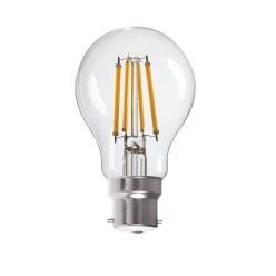   Kanlux XLED 7W, 810 lm, 2700K, 320°, A60, B22, meleg fehér LED fényforrás - hagyományos izzó alakú, széles fényeloszlás, bajonett záras foglalattal