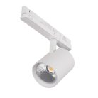 Kanlux 30W, 3000 lm, 4000K, RA90, Ø90 mm, fehér, alumínium házas, természetes fehér 360°-ban állítható sínre szerelhető lámpatest, ACORD ATL1