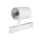 Kanlux 30W, 3000 lm, 4000K, RA90, Ø90 mm, fehér, alumínium házas, természetes fehér 360°-ban állítható sínre szerelhető lámpatest, ACORD ATL1