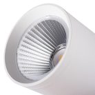 Kanlux 30W, 3000 lm, 4000K, RA90, Ø90 mm, fehér, alumínium házas, természetes fehér 360°-ban állítható sínre szerelhető lámpatest, ACORD ATL1