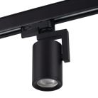 Kanlux GU10, Ø60 mm, fekete, alumínium házas sínre szerelhető lámpatest, ACORD ATL4