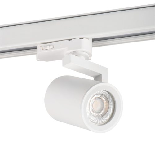 Kanlux GU10, Ø60 mm, fekete, alumínium házas sínre szerelhető lámpatest, ACORD ATL4