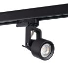 Kanlux GU10, Ø58 mm, fekete, alumínium házas sínre szerelhető lámpatest, ACORD ATL5
