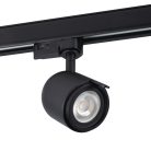 Kanlux GU10, Ø71 mm, fekete, alumínium házas sínre szerelhető lámpatest, ACORD ATL3