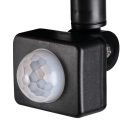Kanlux 50W 4000 lm IP 44 4000K fekete, alumínium természetes fehér kültéri mozgásérzékelős LED reflektor, ANTEM LED - opál edzett üveg búrával