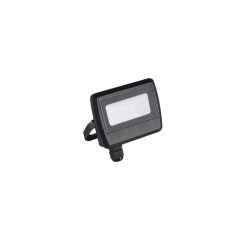   Kanlux 10W 800 lm IP 65 4000K fekete, alumínium természetes fehér kültéri LED reflektor, ANTEM LED - opál edzett üveg búrával