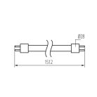 Kanlux 22W, 3520 lm, 6500K, G13, 1512 mm hideg fehér LED fényforrás, T8 GLASSv4 LED fénycső