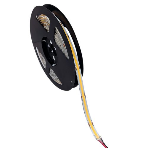 Kanlux 10W/m, 24V, 4000K 5m, COB LED IP00, 1000 lm/m természetes fehér, beltéri folyamatos LED szalag, öntapadós