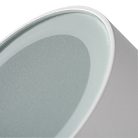 Kanlux kültéri mennyezeti spot lámpatest GU10 foglalattal, IP 65, Ø70 mm, henger alakú, fehér, alumínium, AQILO