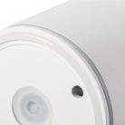 Kanlux kültéri mennyezeti spot lámpatest GU10 foglalattal, IP 65, Ø70 mm, henger alakú, fehér, alumínium, AQILO