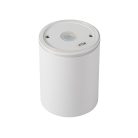 Kanlux kültéri mennyezeti spot lámpatest GU10 foglalattal, IP 65, Ø70 mm, henger alakú, fehér, alumínium, AQILO